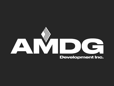 AMDG Development branding graphic design logo