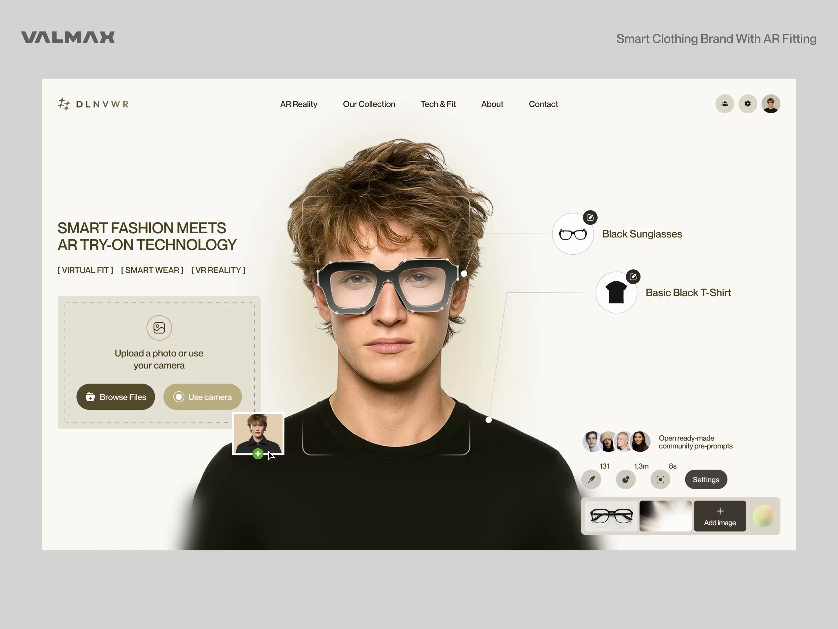 Example of Landing Page Design & Dev