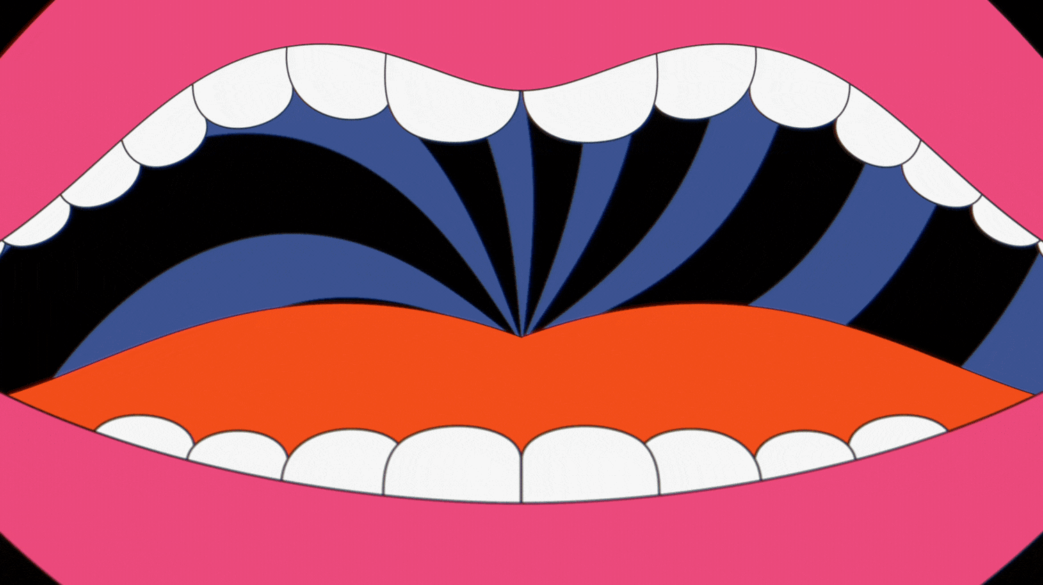 Holy Grail - Land of Wonder abstract animation colorful disco festival illustration music musicfestival psychedelic retro summer trippy vintage whimsical woman