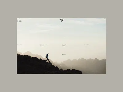Outdoor Gear Website Concept outdoorbrand productdesign ui ux uxdesign webdesign website