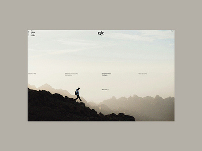 Outdoor Gear Website Concept outdoorbrand productdesign ui ux uxdesign webdesign website
