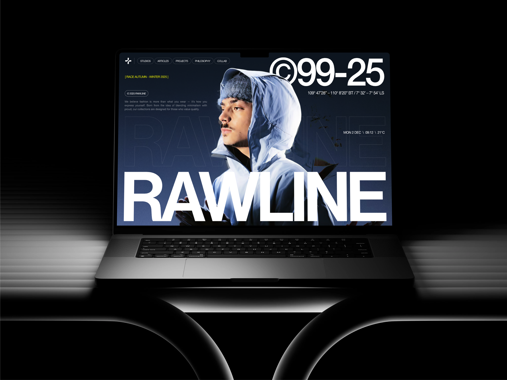 Example of Landing Page UI UX Design