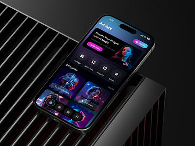 AI Photo Editing Mobile App ai ai editor ai mobile app ai photo editor ai tools aiapp app design image enhancer app imageeditingapp mobile app mobile ui photo editing app photo editor smartphotoeditor ui design uiux