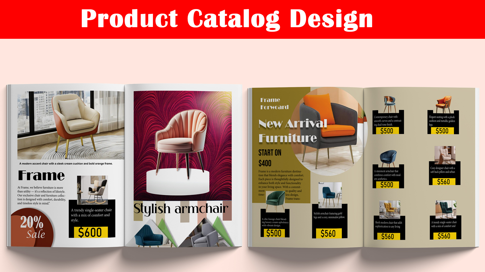 Example of Modern Product Catalog Design