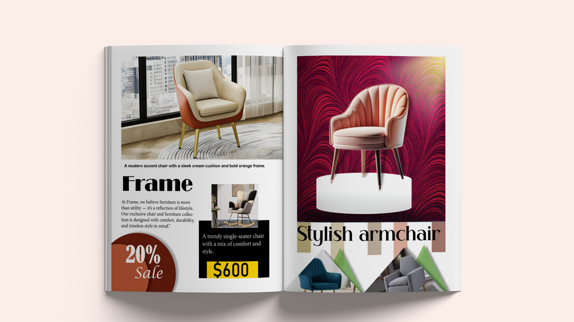 Example of Modern Product Catalog Design