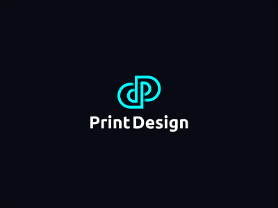 Branding, Minimalist, Modern Print Design logo design. branding d letter logo letter logo logo logo design p letter logo