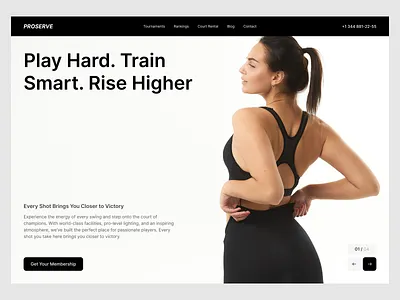 Fitness Website Design activewear fitness website gym website health and fitness landing page luxury website sports design sports ui training website web web design webdesign website website design