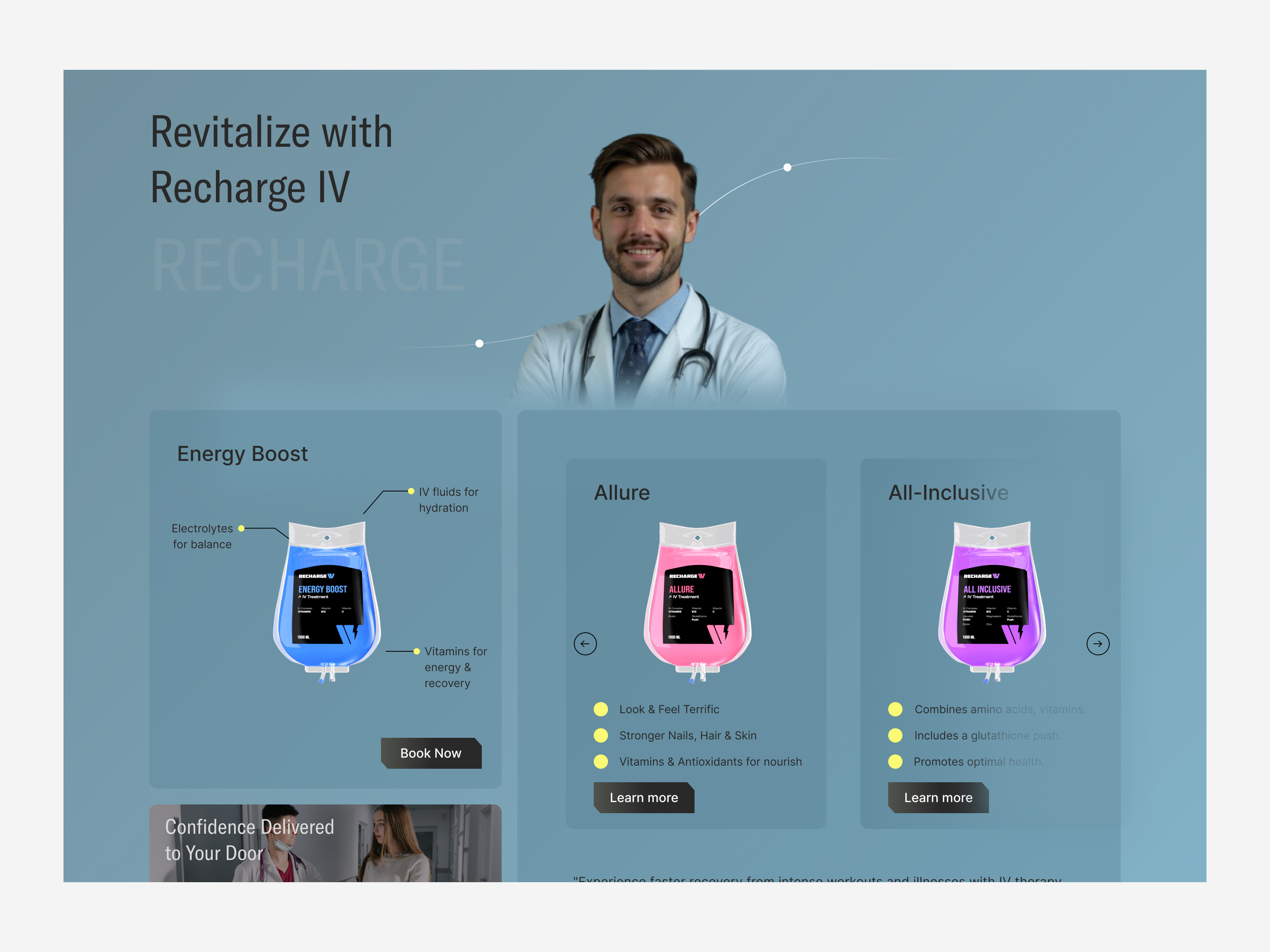 Example of Health Care / Medical Care / Mobile Iv