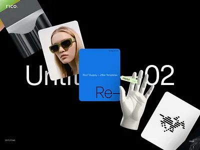 Untitled 02 Jitter Template branding design graphic design jitter motion rico rico.supply template