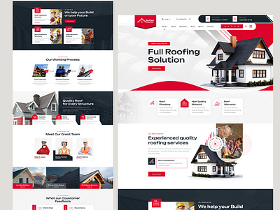 Rufiee - Roofing Services Design roofing ui
