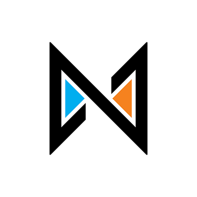 Letter N Arrow Heads Connection Logo for sale arrow audio buy collaboration connected connection entertainment for sale heads label letter n logo partnership premade purchase ready made recording studio visual