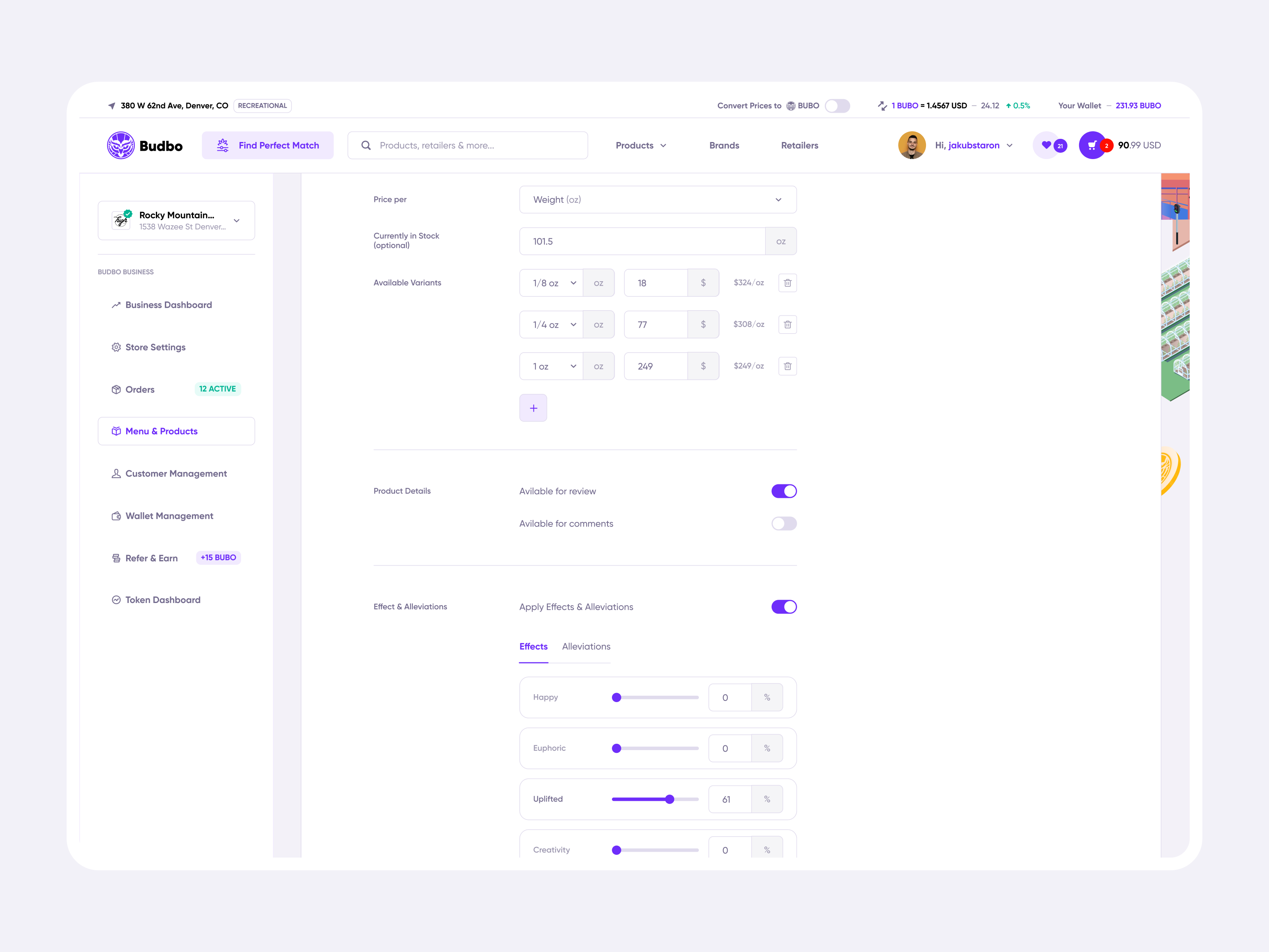 E-commerce Budbo - Quick insight into a retailer dashboard by Jakub ...