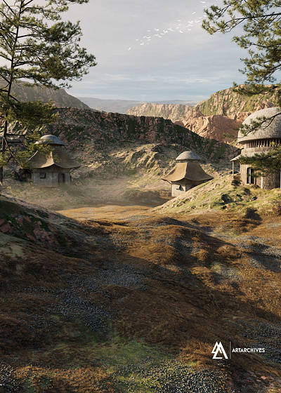 Beyond the Ridge | Day 1582 art concept design digital illustration movie photo manipulation poster realism
