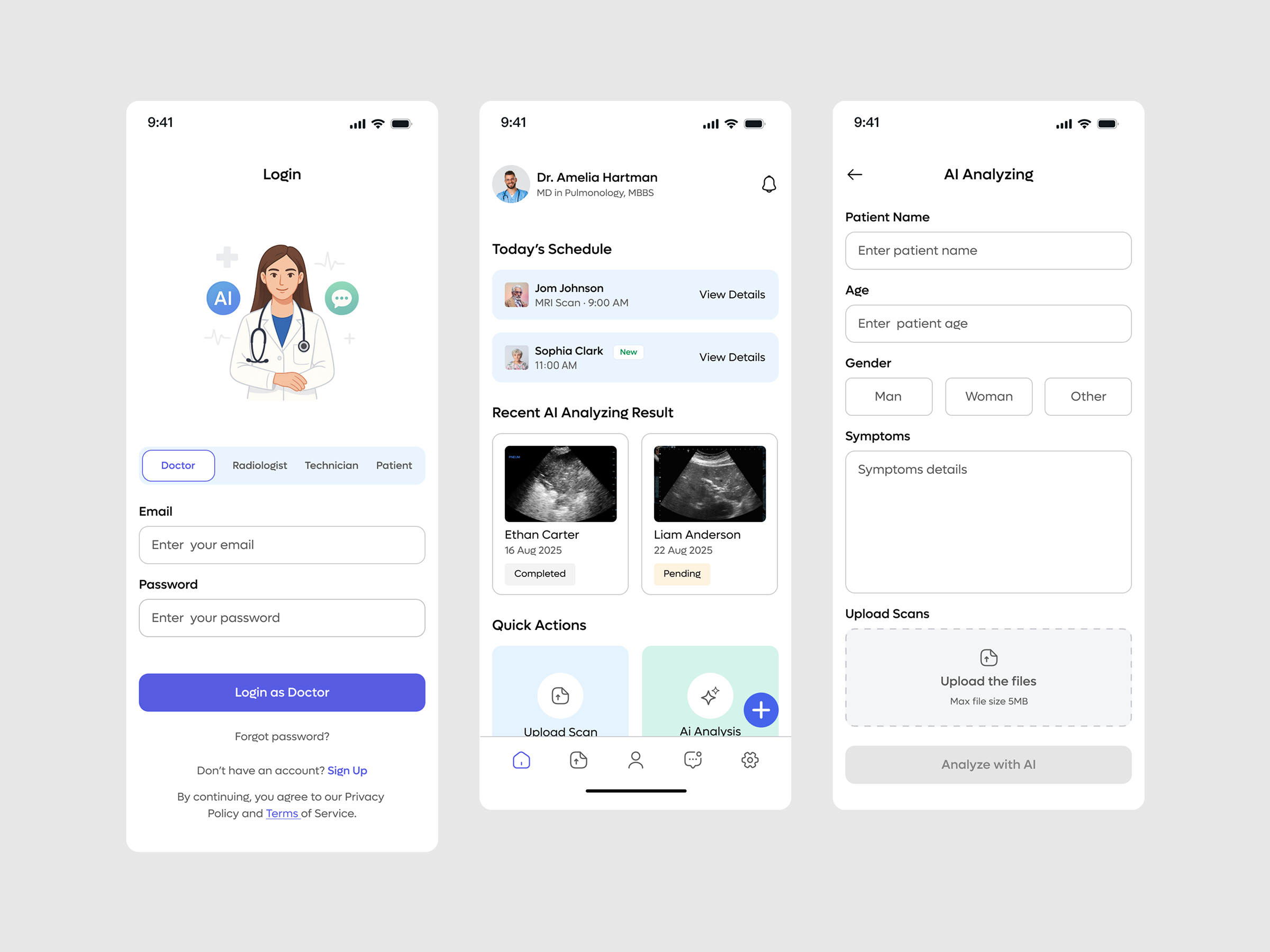 Example of Mobile App UI Design / From 20 Screens