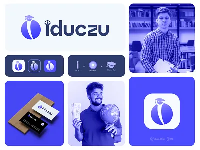 iduczu Student Consultancy Logo Design book logo brand identity branding coching logo education app education consultancy logo education logo education website educational logo logo design logo designer logomark logos modern logo monogram school logo symbol teacher logo university logo