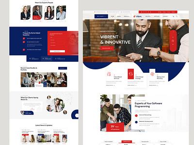 Vibnt Creative Digital Agency ui