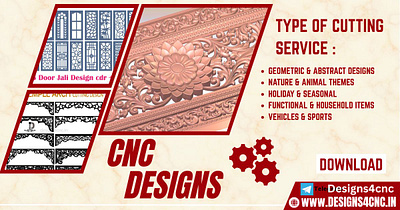 50 Free CNC DXF Cutting Design Files (STL + CorelDraw) 3d carving cnc cutting cnc design cnc patterns coreldraw diy projects dxf files geometric patterns holiday designs home decor laser cutting maker community plasma cutting stl files sustainable cnc
