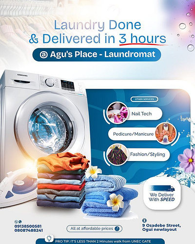 Professional laundry service banner designs 🧺✨ banners branding graphic design