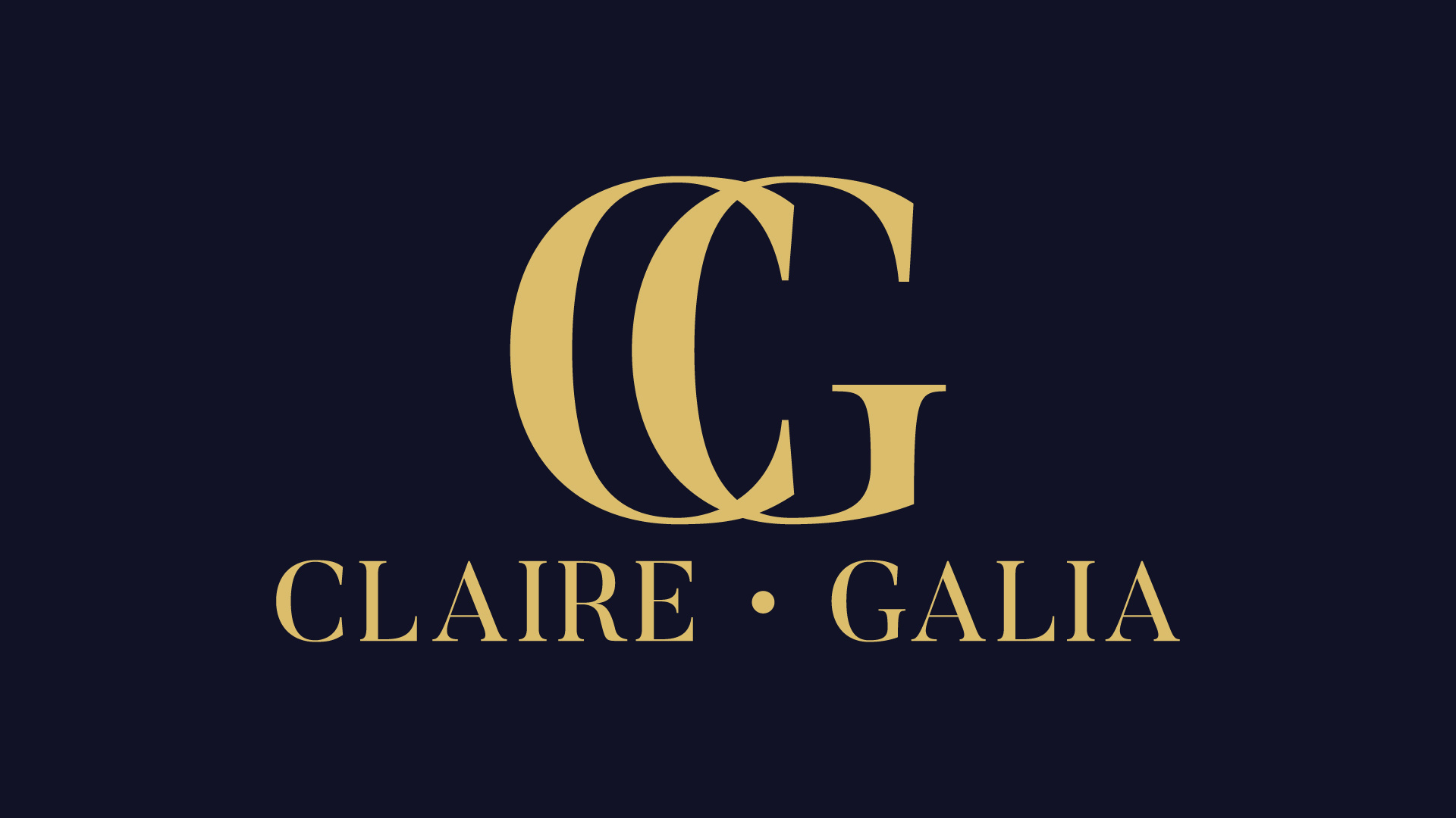 Example of Luxury Monogram Logo Design