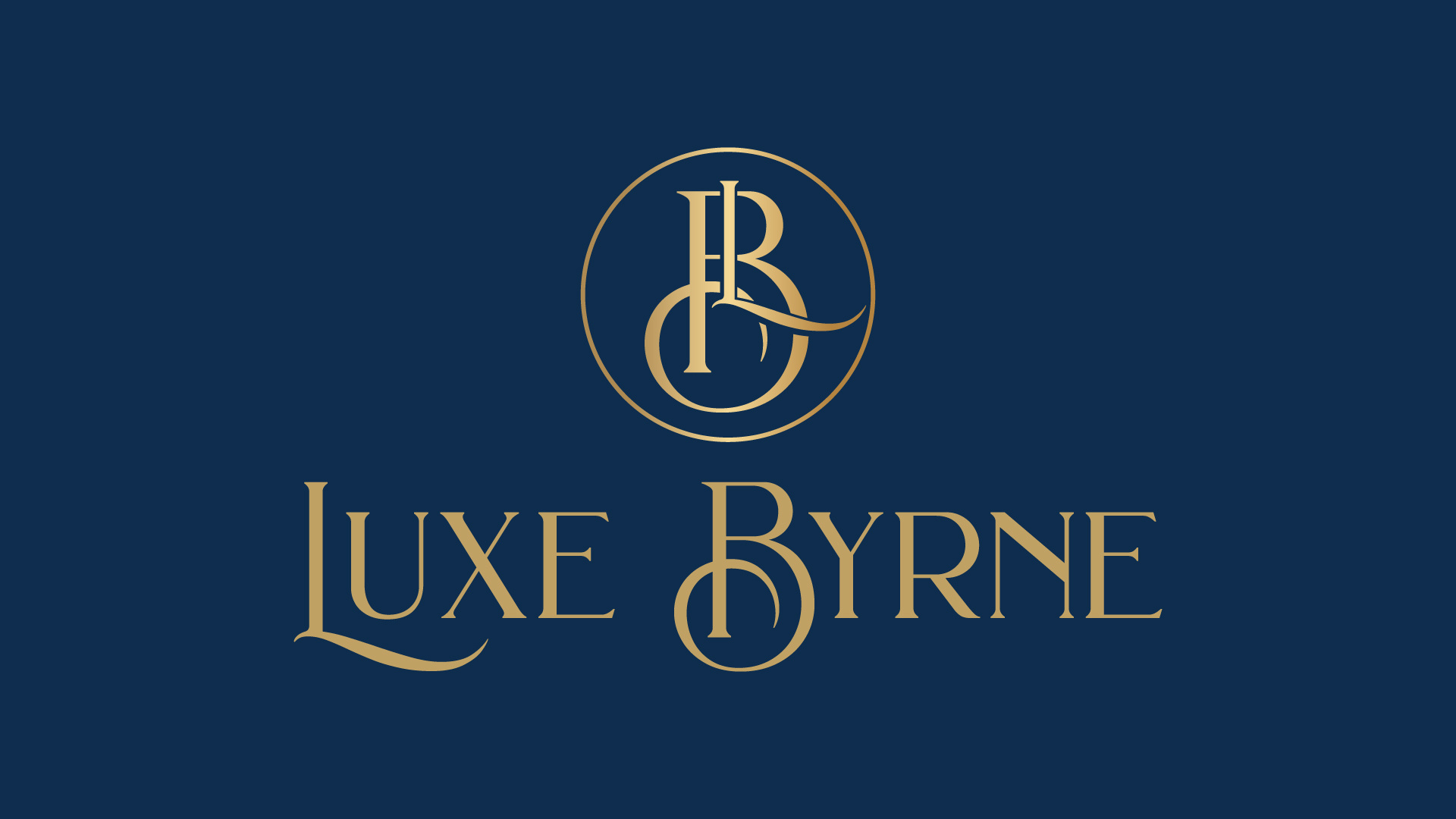 Example of Luxury Monogram Logo Design