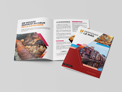 Perpignan communication graphic design print