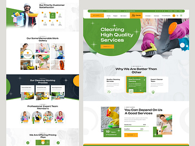 Cleniq- Cleaning Design cleaning ui