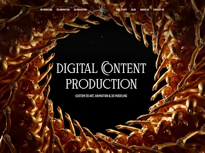 3d animation studio website design 3d animation branding design mobile ui web web design