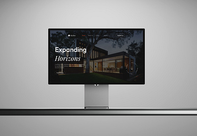 UI Wiki - Elegant Real Estate Hero Section luxury homes website design