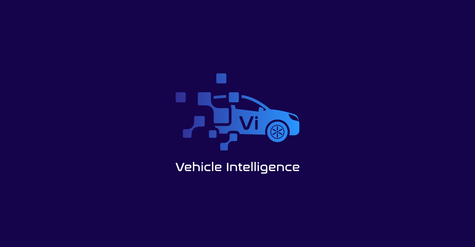Vehicle Intelligence logo logo design