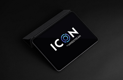 ICON by Windstream branding design illustration logo