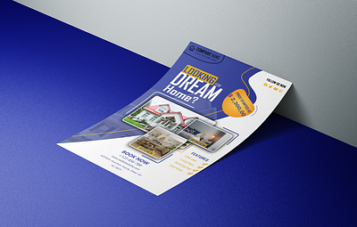 Real Estate Flyer — Design Shot 3d advertising branding design designer graphic design poster presentation