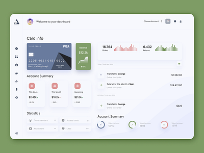 Empowering Financial Control with a Streamlined Dashboard Design cleandesign dashboard datainsights design designcareer designthinking figma financemanagement financialanalysis financialmetrics graphic design hiring hiringme jobsearch navigation streamlineexperience ui userexperience userinterface ux