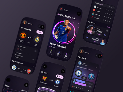Sports Betting & Fan Engagement App app app design bet bet app betting design gambling mobile mobile app online casino sport app sports betting ui ux