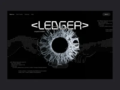 LEDGER Crypto Wallet 3d animation crypto graphic design motion graphics ui ux wallet