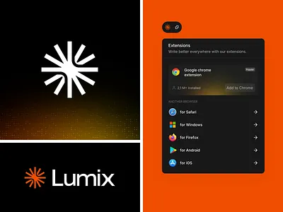 Lumix - AI Platform Mobile App ai ai saas animation artificial intelligence chat chat ai clean design digital graphic design internet logo mobile modern motion graphics technology typography ui ux uxerflow