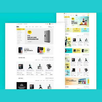 Case Study: Shopify Electronics & Appliances Store conversion rate optimization shopify ui webdesign