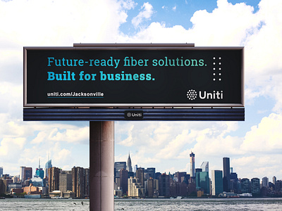 Uniti ads banners branding design graphic design guide sales sheet