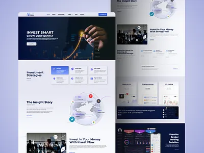 Invest Flow – Premium Financial WordPress Elementor Template Kit accountant accounting advisor business consulting corporate design elementor finance financial insurance investment investor landing page landingpage mutual funds stock market trading webdesign wordpress