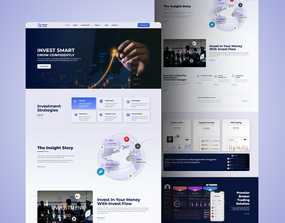 Invest Flow – Premium Financial WordPress Elementor Template Kit accountant accounting advisor business consulting corporate design elementor finance financial insurance investment investor landing page landingpage mutual funds stock market trading webdesign wordpress