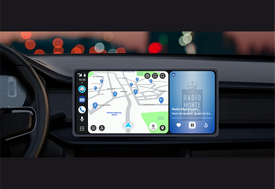 Accessible Parking Integration for Waze android android auto graphic design ui ux waze