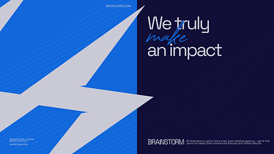 BrainStorm / Branding blue brainstorm brand identity brand logo branding design fivem graphic design gta illustration impact lightning logo logotype roleplay storm typeface typography ui