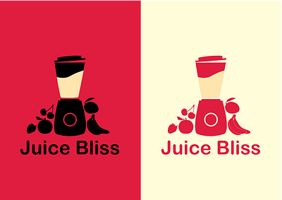 juice bliss logo design creativity graphic design logo design