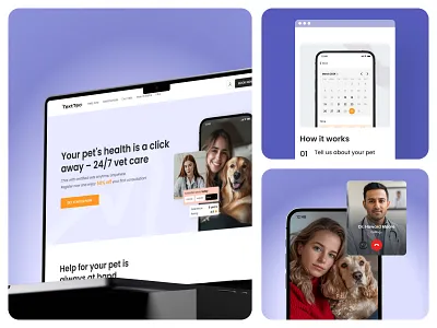Veterinary Clinic | Pet Care | AI App Design | Telemedicine | AI ai app design ai product design healthcare mobile mobile app design mobile interface pet care pet care app pet care website pet health product design telemedicine telemedicine app ui ux veterinary veterinary app veterinary clinic veterinary clinic app veterinary clinic website web design