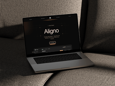 Aligno Framer Template | Framer to Webflow 3d animation branding design figma framer graphic design illustration landing page logo mobile app motion graphics typography ui uiux ux vector web design webflow website