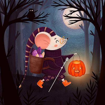Children's Book Illustration "Magic Whiskerwin" 3d animation app branding design flat graphic design icon illustration illustrator logo minimal motion graphics typography ui ux vector web web design website