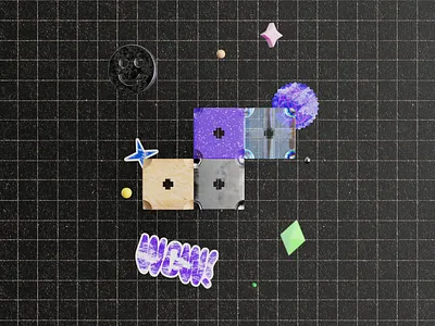 Colourful Loop - 04 - Pure Keyframe 3d animation branding cinema4d graphic design logo motion graphics redshift