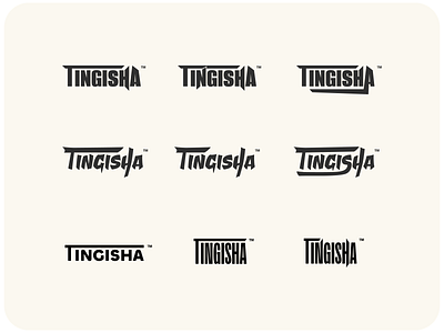 TINGISHA logo design design logo