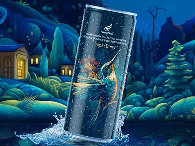 WingFlow Sparkling water amazondesign branding design ecommerce ecommercedesign graphic design infographic packaging ui visual