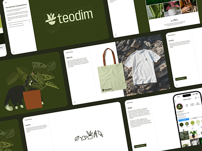 Teodim | Brand Guideline brand brand design brand guidelines brand guidelines design brand identity brand identity design branding branding inspiration branding template cool branding design graphic design