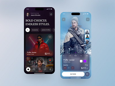 Fashion Ecommerce Mobile App Design app design design ecommerce ecommerce app fashion app fashion mobile ios marketplace mobile app online shopping product design shop shopping app ui uiux uiux design